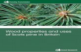 Wood properties and uses of Scots pine in Britain