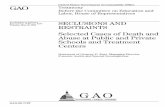 GAO-09-719T Seclusions and Restraints: Selected Cases of ...