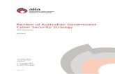 Review of Australian Government Cyber Security Strategy