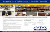 C63000 (AMS 4640) NICKEL ALUMINUM BRONZE - Aviva Metals