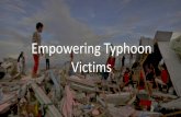 Empowering Typhoon Victims - Glue Up