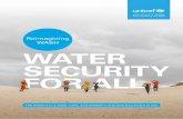 Reimagining WASH WATER SECURITY FOR ALL - UNICEF