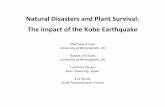 Natural Disasters and Plant Survival: the impact of the ...