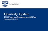 Quarterly Update - Middlebury