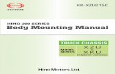 HINO 300 SERIES Body Mounting Manual
