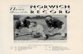 SEPTEMBER 1953 NORWICH News - Norwich University