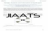 Design, Analysisand Fabricationof Quadcopter Prof.A.V ...