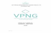 VPNG 62 ANNUAL GENERAL MEETING 2018