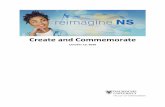 reimagineNS: Create and Commemorate