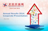 Annual Results 2014 Corporate Presentation
