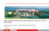 PKN ORLEN Retail Sales Development Plan for Poland 2005-2009