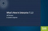 What’s New in Enterprise 7.1