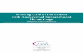Nursing Care of the Patient with Aneurysmal Subarachnoid ...