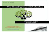 The Clearinghouse Scholarship