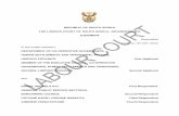 REPUBLIC OF SOUTH AFRICA THE LABOUR COURT OF SOUTH AFRICA