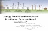 “Energy Audit of Generation and Distribution Systems ...
