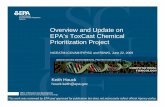 Overview and Update on EPA’s ToxCast Chemical ...