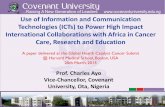 Use of Information and Communication Technologies (ICTs ...