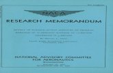 NACA RESEARCH MEMORANDUM - NASA
