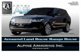 Armored to Level A9/B6+ - Armored Vehicles - SUVs - Sedans