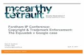 Fordham IP Conference: Copyright & Trademark Enforcement ...