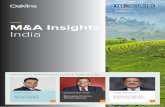 M&A Insights India