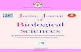 Jordan Journal of Biological Sciences (JJBS)
