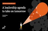 PwC 24th Annual Global CEO Survey A leadership agenda to ...