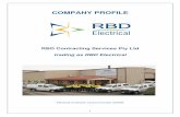 COMPANY PROFILE - RBD Electrical