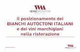 Il posizionamento dei BIANCHI AUTOCTONI ITALIANI e dei ...
