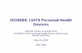 ISO/IEEE 11073 Personal Health Data Tutorial