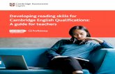 Developing reading skills for C2 Proficiency exams - a ...