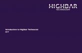 Introduction to Highbar Technocrat
