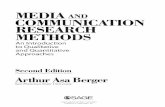 MEDIA AND COMMUNICATION RESEARCH METHODS