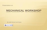 Mechanical Workshop - PhysLab