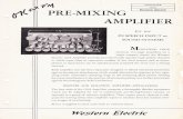 WE 129A Amplifier - World Radio History
