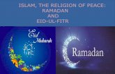 MY FAITH: RAMADAN AND EID-UL-FITR