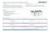 Supercapacitor Development Balancing Kit