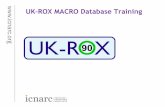 UK-ROX MACRO Database Training