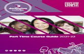 Part Time Course Guide 2021-22