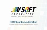 HR Onboarding Automation - V-Soft Consulting