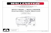 WHS14000 / WHS14000R Generator Parts Manual