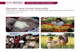 Gender and Food Security - OpenDocs Home