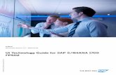 UI Technology Guide for SAP S/4HANA 1709 FPS02