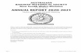 (ACN 000 538 803) ANNUAL REPORT 2020-2021