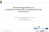 Sectoral approaches to studying cost-benefits of ...