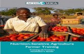 Nutrition-Sensitive Agriculture Farmer Training