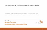 New Trends in Solar Resource Assessment