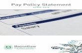 Pay Policy Statement 2019 - Bassetlaw Open Data