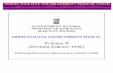 Volume II (Revised Edition-1990) - IROT - Indian Railway ...